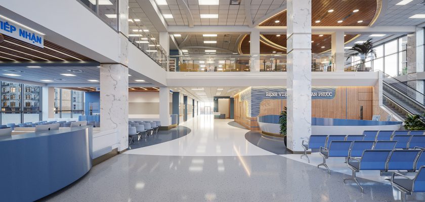 Thiết kế nội thất ảnh hưởng đến bầu không khí của bệnh viện