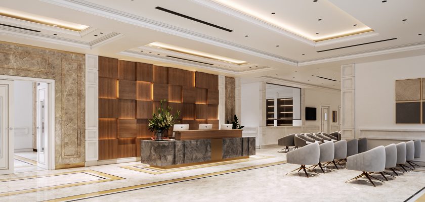 Thiết kế nội thất Bệnh viện chuyên khoa Y học cổ truyền Quang Khởi mang phong cách mới